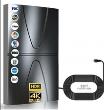 HD012 TV Digital Antenna Long  Range Indoor/Outdoor Antenna 1080p HDTV