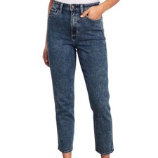 Hollister Blue Denim Ultra High Rise Mom Jeans Size 11