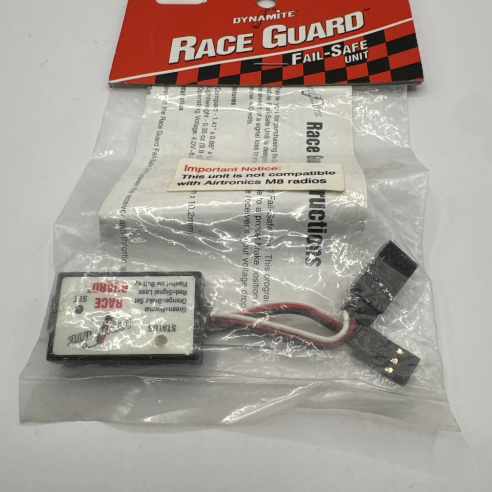 Vintage RC Car Dynamite Race Guard Fail-Safe Unit DYN2550 for throttle / brake - Image 2 of 4