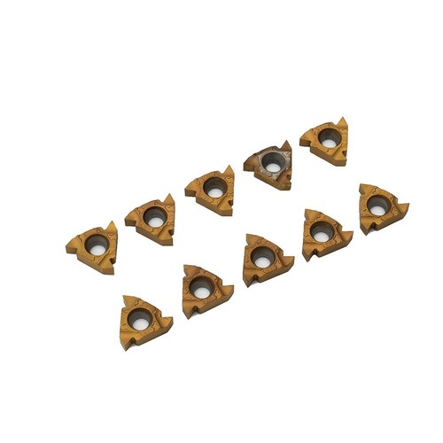 Tool 16IR AG60 Blade Turning 10 Pcs/Set CNC Carbide Cast Iron Inserts Lathe - Picture 6 of 21