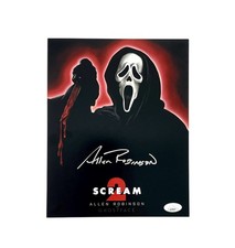 Scream 2 Ghostface Allen Robinson Signed 8x10 Photo Horror Movie Icon JSA COA