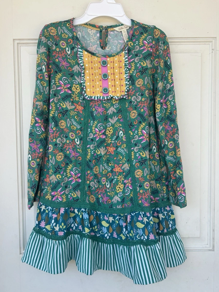 matilda jane green maxi dress Dress Casual Maxi By Matilda Jane In Green & Purple, Size: L