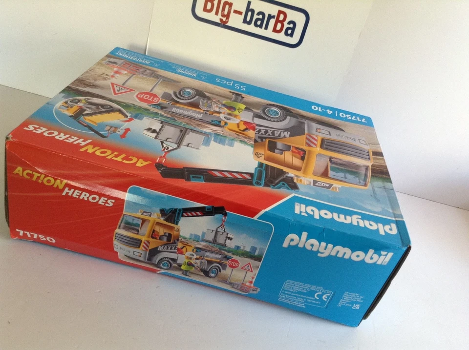 🔥Lot vintage🚗 PLAYMOBIL ACTION HEROES 71750 BELLISSIMO🔥🍂 AUTUMN SALE 🍂☕ - Immagine 4 di 4