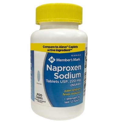 Member's Mark Naproxen Sodium 220 mg. Tablets USP (400 Count)