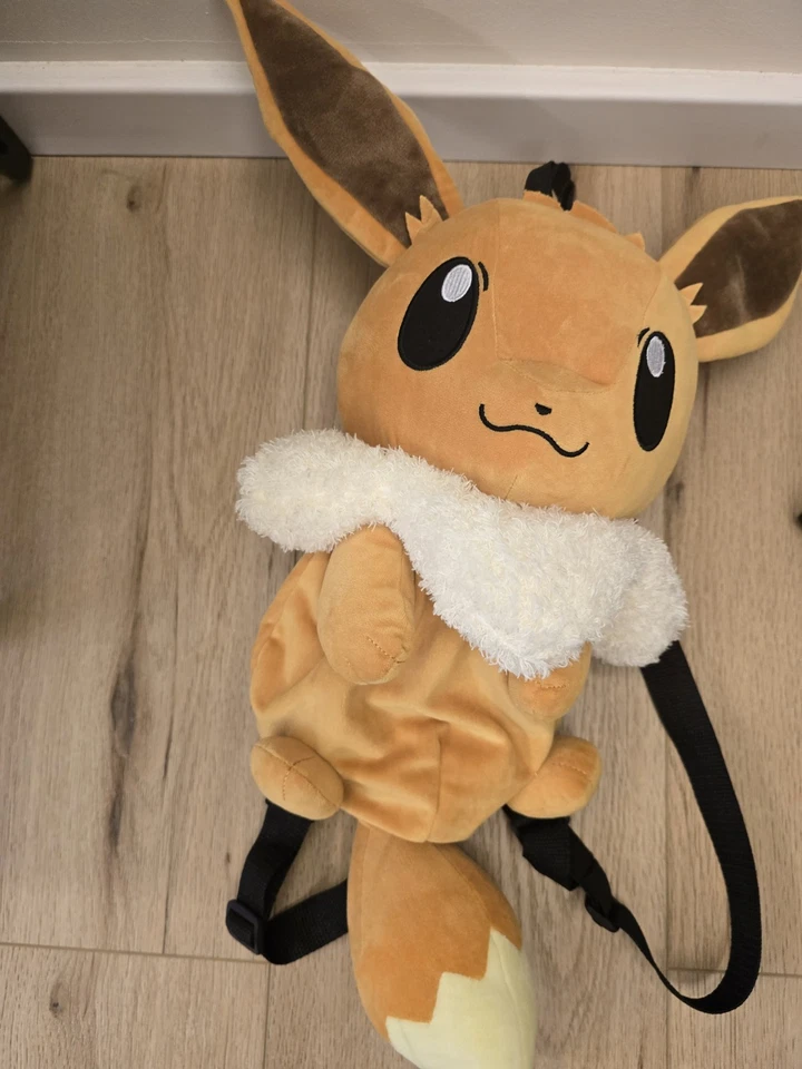 POKEMON EVOLI PLÜSCH RUCKSACK POKEMON CENTER JAPAN RAR EEVEE BACKPACK PLUSH - Bild 2 von 4