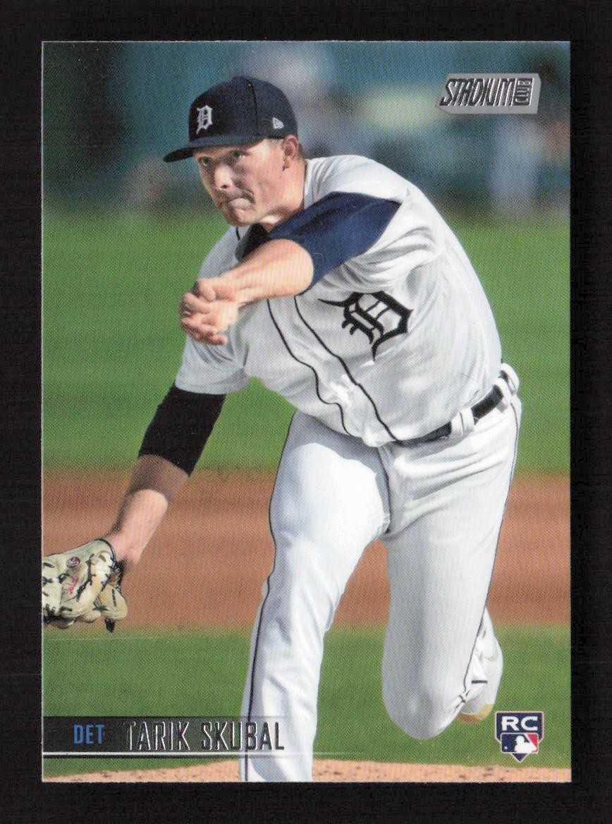 Tarik Skubal 2021 Stadium Club #99 MLB Rookie Detroit Tigers RC