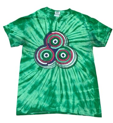 Bonnaroo Music & Arts Festival 2016 T-Shirt Green Men's Size S Pearl Jam & More