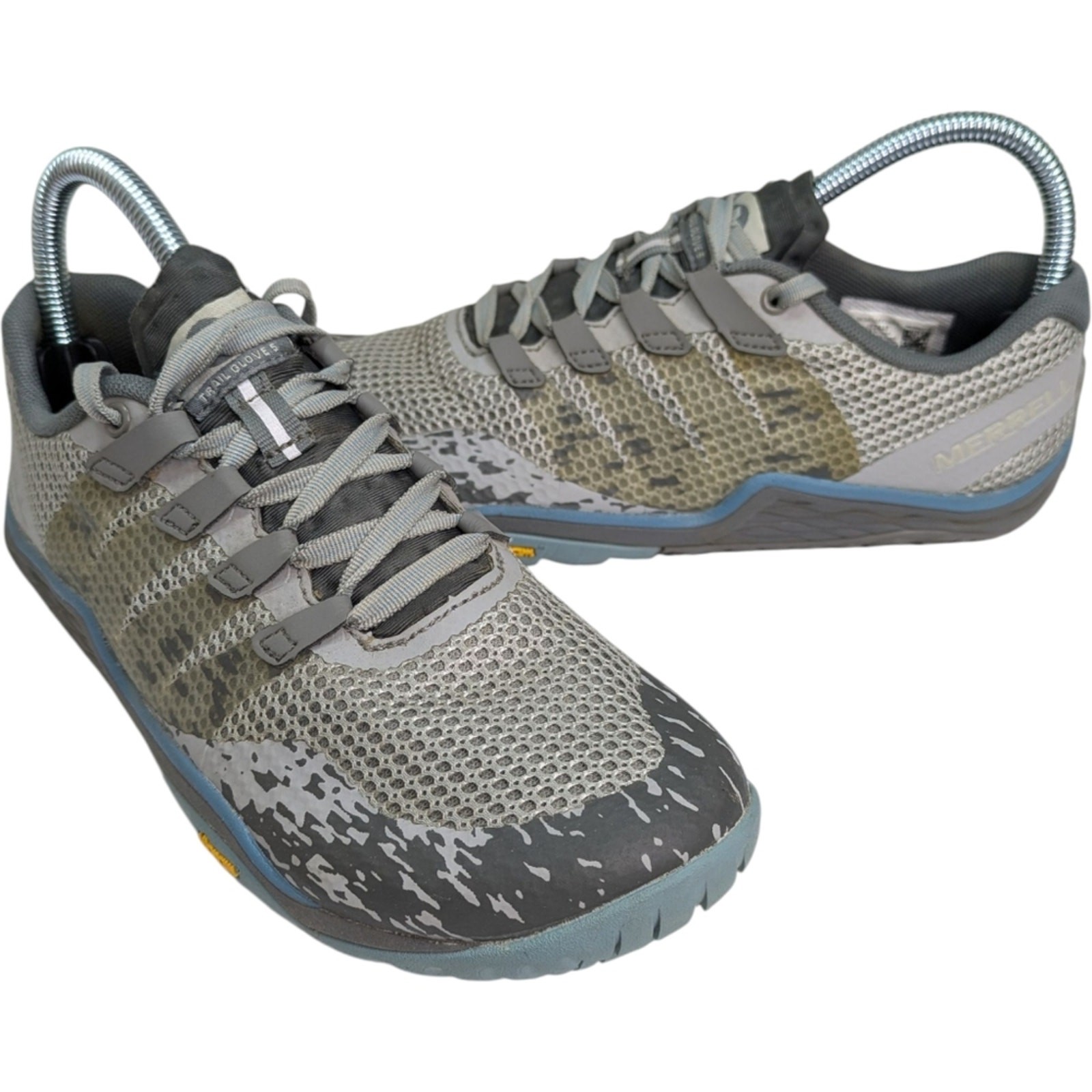 Merrell Trail Glove 5 scarpe sneakers da corsa a piedi nudi donna 6 5 grigio J52848