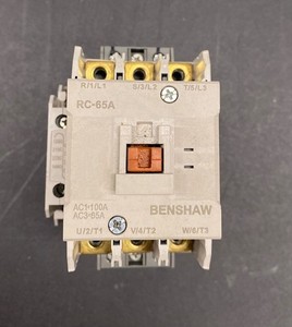 BENSHAW RC-65A 65 Amp, 3 Pole Magnetic Contactor w/ 120v Coil