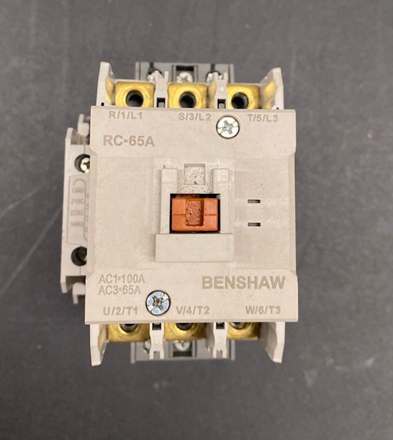 BENSHAW RC-65A 65 Amp, 3 Pole Magnetic Contactor w/ 120v Coil