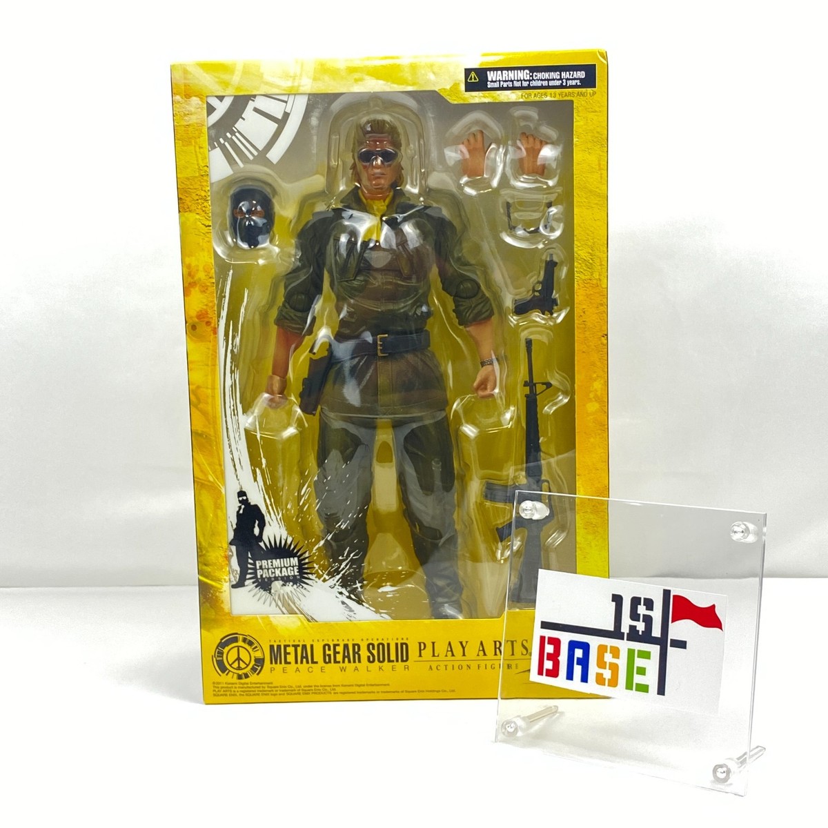 L GEAR SOLID KAZUHIRA MILLER フィギュア METAL GEAR SOLID PEACE WALKER PLAY ARTS Kai vol.4 premium Kazuhira