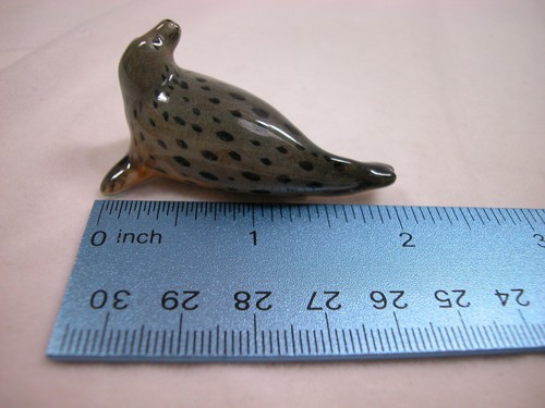 Closeout Porcelain Miniature Animal Wild Life Sea Lion #1211 CLOSING - Picture 2 of 2