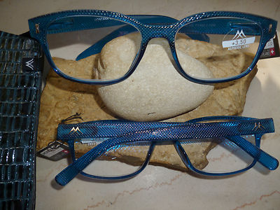 Wenn Lesebrille...dann Montana MR88B - blau  +1,0 +1,5 +2,0 +2,5 +3,0 +3,5 