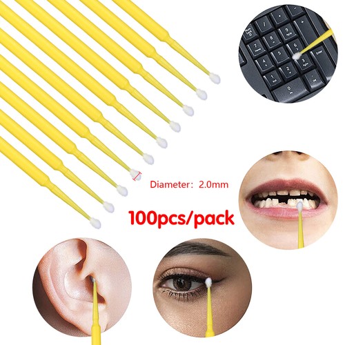 100pcs/pack Dental microbrush brushes applicator tip regular/fine/ultrafine SA - Picture 80 of 136