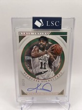 KYRIE IRVING 2018-19 National Treasures Peerless Signatures Auto Bronze /15