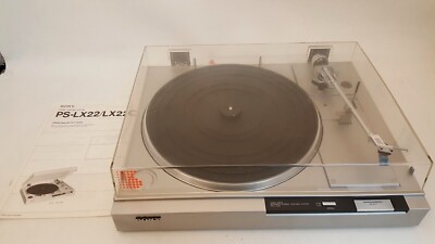 Sony PS-LX22 stereo turntable system 1983 record player | eBay