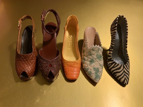 5 pares de mini zapatos vintage - Just The Right Shoe de Raine 1999 - Ver lista - Imagen 2 de 18
