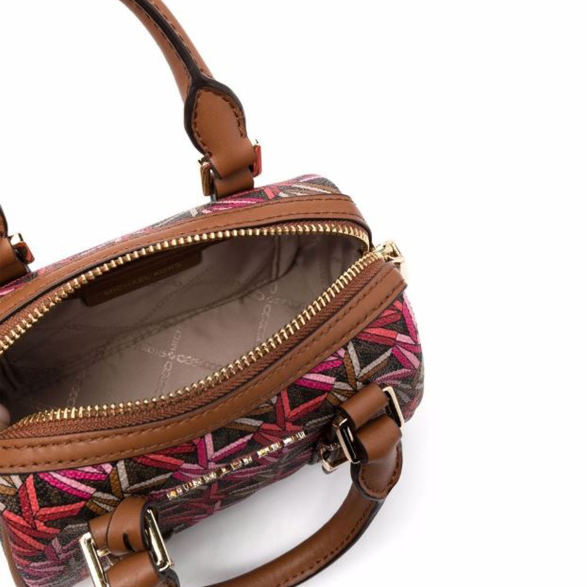 Michael Kors Bedford Legacy Extra Small Duffle Crossbody Bag Brown