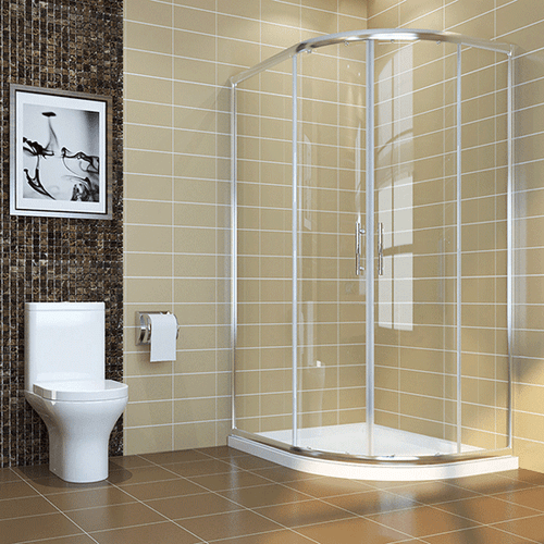 6mm Quadrant Shower Cubicle Enclosure Walk in Corner Easy Clean Glass FREE DEL - Picture 5 of 24