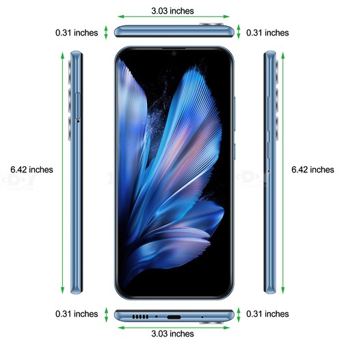 New 2025 Android Smartphone Factory Unlocked Cell Phone 6.5in Dual SIM Quad Core - Picture 11 of 15