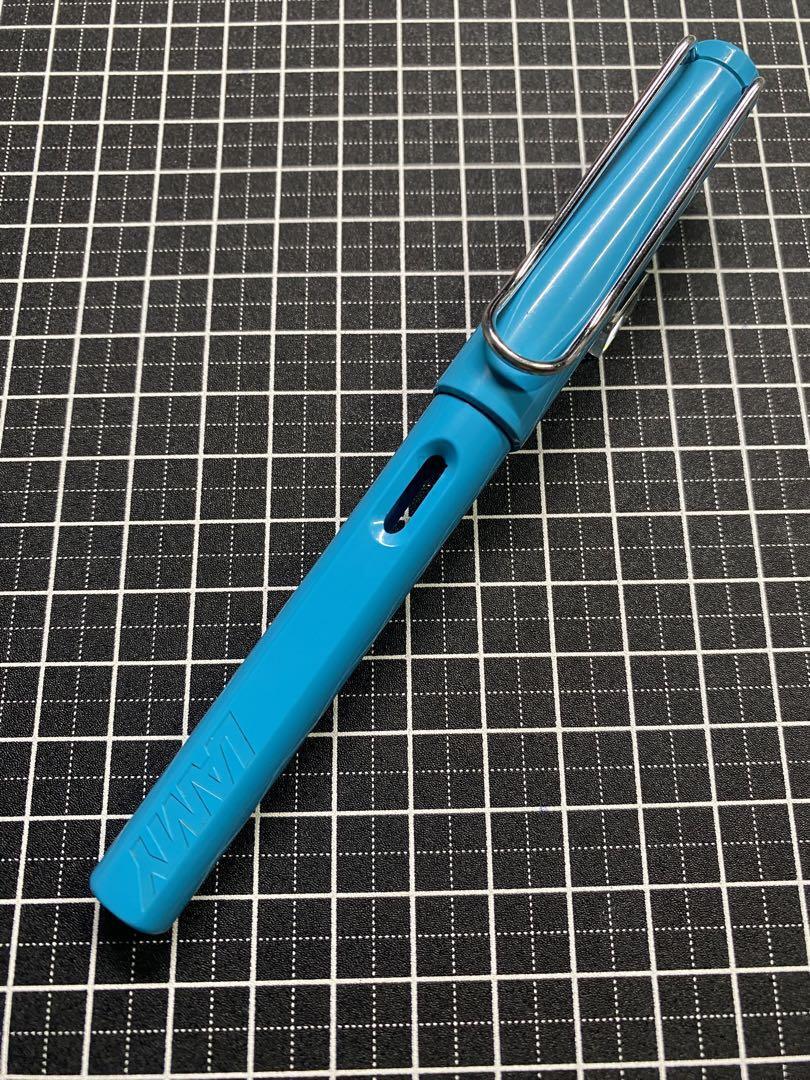 LAMY Safari Aqua-Marine Fountain Pen Font Size EF #22ff9c