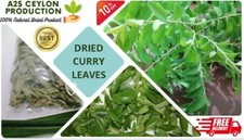 Curry Leaves Dried,100 Organic Ceylon High Quality Natural Product Karapincha 