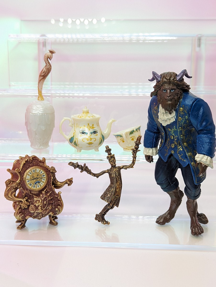 Disney Beauty And The Beast Live Action Movie Figures Cogsworth