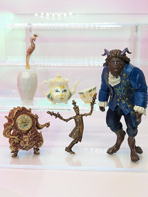 Disney Beauty And The Beast Live Action Movie Figures Cogsworth