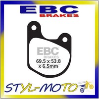 FA071 BeläGe Organica Front Links Ebc Harley Davidson Fxe 1340 1978-1983