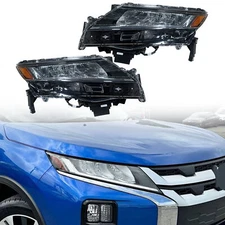 For 2020 2024 Mitsubishi Outlander Sport LED Headlight Driver Passenger Set 2Pcs