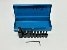 Cornwell Tools Usa Ska-211s 38 Drive 11pc Sae Hex Bit Set In Blue Metal Case