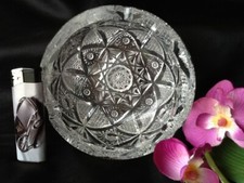 Bohemia Bleikristall Ascher Aschenbecher handgeschliffen Sternschliff 805 Gramm