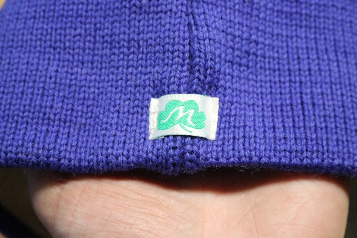 Original Moriarty Beanie Hat Stowe Vermont Wool Ski Women\'s Blue Earflap The Moriarty Hat. Originated 1956, Stowe Vermont. The only  main image 4