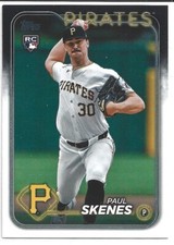 2024 Topps Update Series #US100 Paul Skenes RC Pirates 
