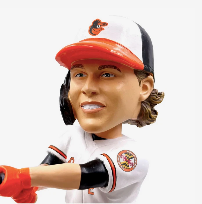 Gunnar Henderson Baltimore Orioles Eutaw Street Bobblehead - NIB! Ltd Ed 144 - Image 4 of 4
