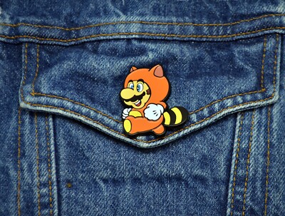 Tanooki Pin Super Mario Bros Collector Series Power A - Main Image