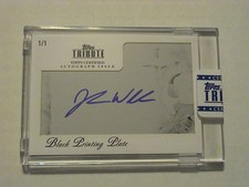 2012 Topps Tribute Jordan Walden Anaheim Angels Uncirculated Auto 1/1