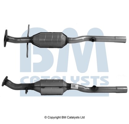 BM Catalysts Katalysator Up To Euro 3 FüR Ford Focus DAW DBW 1.6 16V DNW DFW-image