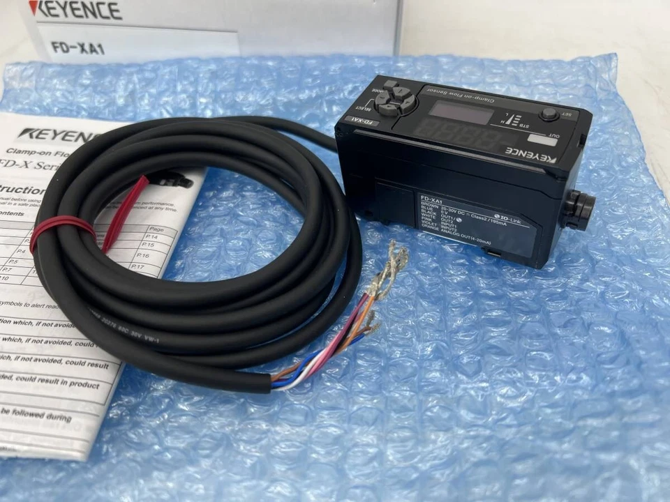 Keyence FD-XA1 Clamp-On Type Flow Sensor FD-X Series Controller US Free tax - Image 3 of 4