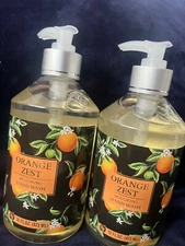 SJ WHITE ORANGE ZEST MOISTURIZING HAND WASH (2 PIECES)16FL OZ