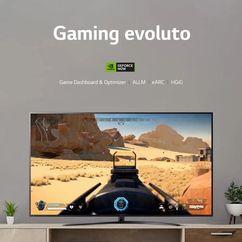 LG Serie UR78 43" 4K,HDR10, 3 HDMI, Game Optimizer, Wi-Fi 5, Smart TV WebOS 23 - Foto 8 di 10
