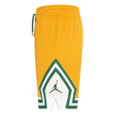 Nike Air Jordan Diamond Jumpman Mesh Shorts Orange Peel Kids Size M 95B136-N67