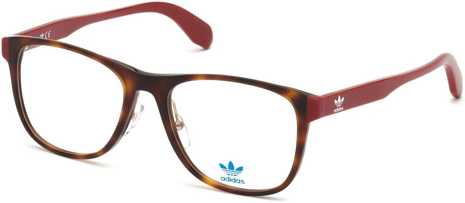 Adidas OR5002 H 052 Tortoise Red Plastic Optical Eyeglasses Frame 55 18 145 RX