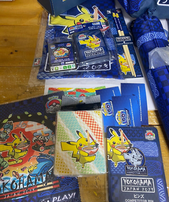 POKEMON WCS2023 Welcome Kit COMPETITOR Set for Player Paradise