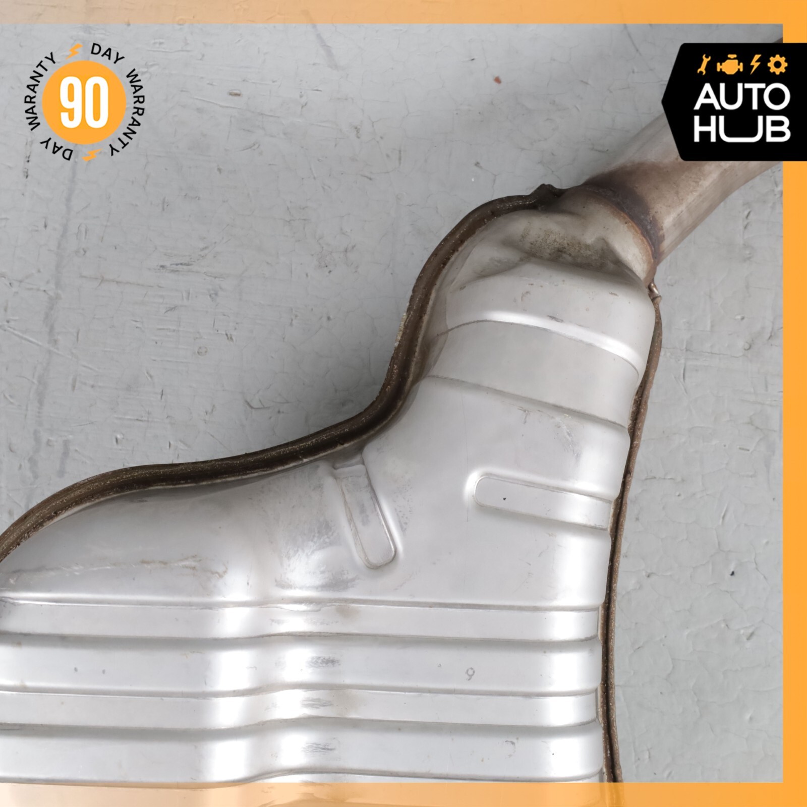 12-15 Bentley Continental GTC Exhaust Muffler Mufflers Right & Left Set OEM 71k