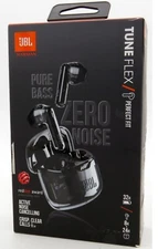 JBL Tune Flex True Wireless Bluetooth Noise Cancelling Earbuds - Ghost Black