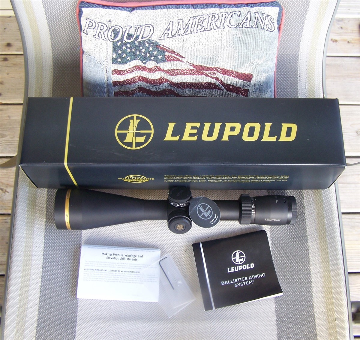 Leupold VX-6HD 3-18x 50mm CDS ZL2 Fire Dot Varmint Reticle Scope