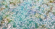ISLAND BATIK - CALM LAGOON #112116871 SPLASH - WATERCRESS- BY THE YARD