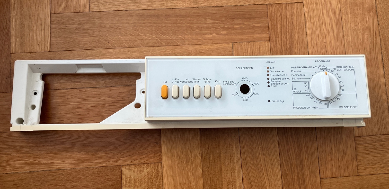 MIELE 3809013 Frontblende Wahlschalter LIWS Steuerung Elektronik 