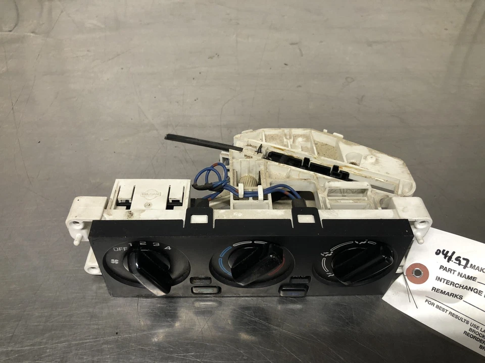 Nissan 200sx Sentra 1995-1997 calefacción aire acondicionado temperatura climatización climatización Foto 2 de 4